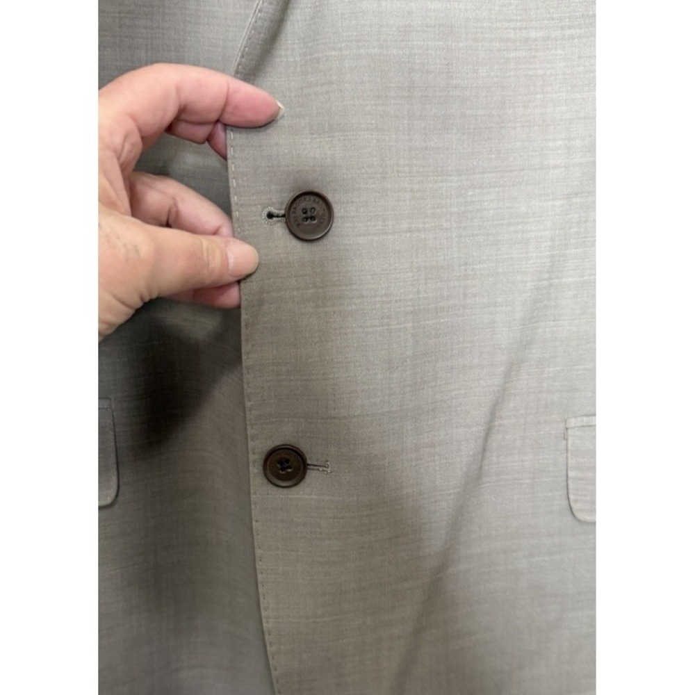 B by BROOKS BROTHERS Tan Beige 48L 38X30 Blazer Pants Classic - Picture 6 of 14